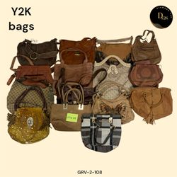 Y2K Leather Long Handbags - Sophisticated & Sleek ..