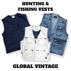 Gilets de chasse et de pêche - 25 pièces ( GV-278 ..