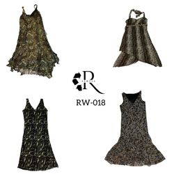 Vestidos de Verão com Estampa Animal Y2K (RW-018)