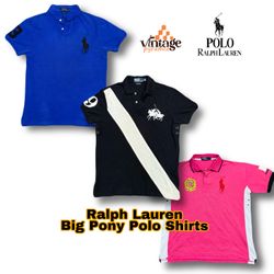 VP093 Ralph Lauren Big Pony Polo Shirts