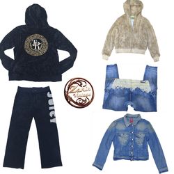 Y2k sport spice ft baby phat/miss sixty/juicy cout..