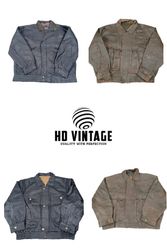 HD689 Men Leather Bomber Jackets - 10 pcs