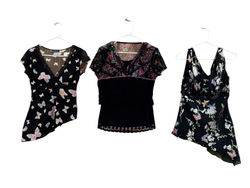 Romantic sleeveless blouses/tops-24 pcs -feb15/25