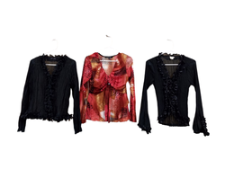 Romantic full sleeve elegant blouses/tops-38pcs -f..