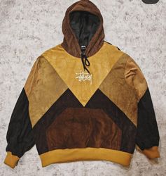 Rework Style Stussy Corduroy Hoodie