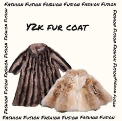 (FF-607) y2k Pelzmäntel