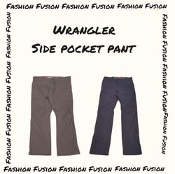 (FF-615) Wrangler side pocket pants-trouser