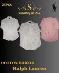 Ralph Lauren Cotton Shirts-25Pcs