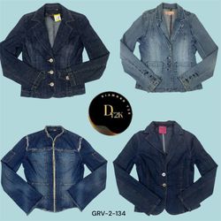 Baggy Denim Jacket – Oversized Y2K Street Style (G..