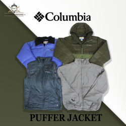 FNC-66 Columbia light weight Puffer Jackets 17 pcs