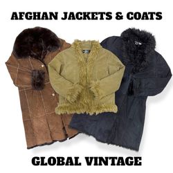 Afghan Coats And Jackets - 14 Pieces