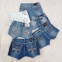 CR3680 Pantalones Cortos Sexy Upcycled Miss Me - 2..