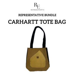 Borsa Tote Carhartt Rielaborata