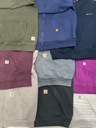 Branded Carhartt Zipper Hoodies - 19 Pieces