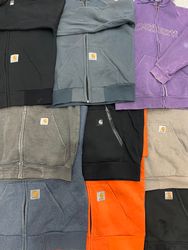 Branded Carhartt Zippers & Hoodies - 12 Pieces