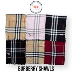 #VV794 Burberry Shawls 25PCs