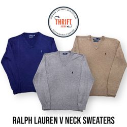 #VV799 Ralph Lauren V Neck Sweaters 20PCs