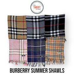 #VV803 Burberry Summer Shawls 20PCs