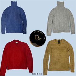 Maglione in Lana con Collo Alto – Lussuosamente Ca..