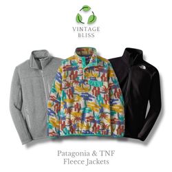 Patagonia & The North Face Fleeces