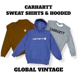 Carhartt Sweat Shirts And Hoodie - 19 Pieces ( GV-..