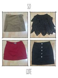 G0147 Y2K Women's Casual Skirts - 9 pieces