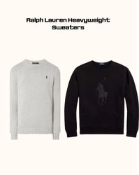 suéteres pesados de Ralph Lauren