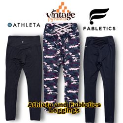 VP119 Athleta and Fabletics Leggings