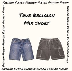 (FF-649) True Religion Mix Shorts