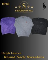 Ralph lauren Round Neck Sweaters-15Pcs