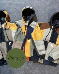 Carhartt stile rielaborato Giacche attive in patch..