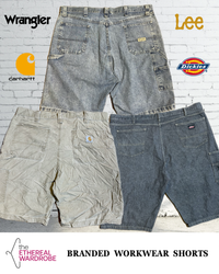 ブランド作業着カーペンターショーツ20枚セット（Carhartt、Dickies、Wranglerを..