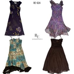 Y2K The Mysterious Girl Dresses (RE-624)