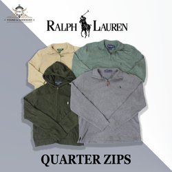 FNC-162 Ralph Lauren Quarter Zip 14 Pz