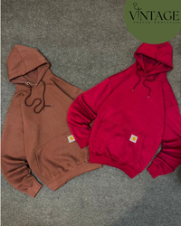 Carhartt rework style Fleece hoodies