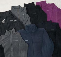 Branded Columbia Fleece Jackets - 10 Pieces