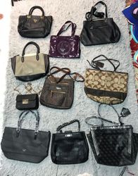 Luxurious branded Guess, Armani, Coach, Charles am..