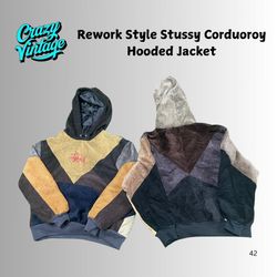 Jackets in velluto corduroy Rework Style Stussy - ..