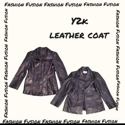 (FF-659) y2k leather jackets