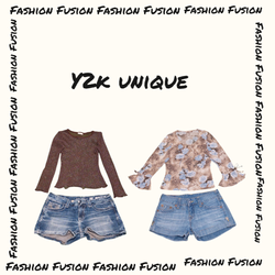 (FF-666) y2k sexy shorts-Tops
