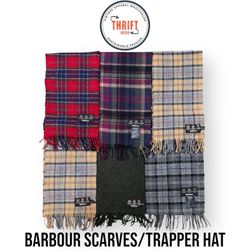 T819 Barbour Scarves/Trapper Hat 9PCs