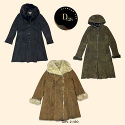 Genuine Fur Long Coat – Warm & Stylish Winter Fash..