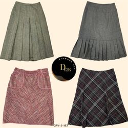 Premium Wool Skirt – Classic, Cozy & Chic  (GRV-2-..