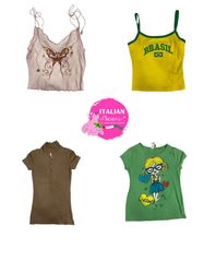 2000’s core baby tees mix