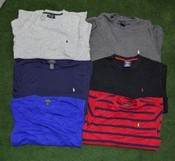 Polo Raph Lauren Magliette Termiche a Collo Rotond..
