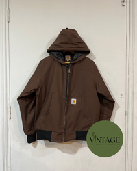 Carhartt rework style Brown hooded jacket-15 Piece..