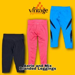 VP135 Aerie e Leggings de Marcas Misturadas