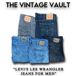 Levi's Lee Wrangler Jeans For Men - 25 pcs