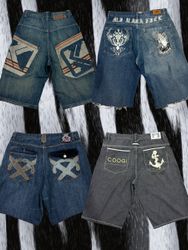 Y2k Hip Hop Baggy Jorts 25 Pcs (A-5)