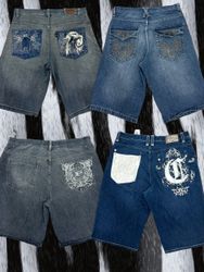 Y2K Hip Hop Baggy Jorts 25 Pcs (A-6)